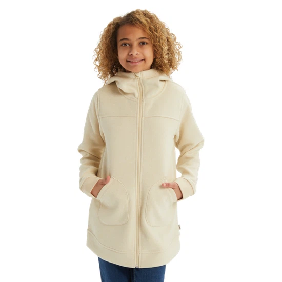Dziewczęca Bluza Burton Minxy FZ (Creme Brulee Heather) FW20_2 thumbnail
