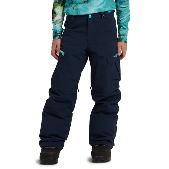 Chłopięce Spodnie Snowboardowe Burton Exile Cargo (Dress Blue) FW20_3 thumbnail