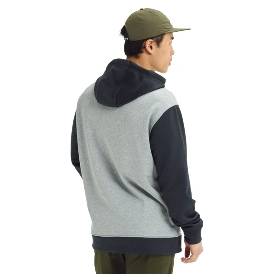 Bluza Aktywna Burton Oak PO (Grey Heather/True Black) FW21_4