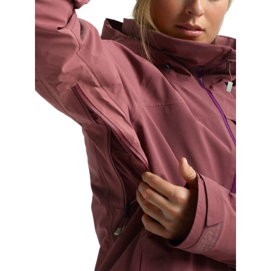 Damska Kurtka Snowboardowa Burton AK GORE-TEX Embark (Rose Brown) FW20_8