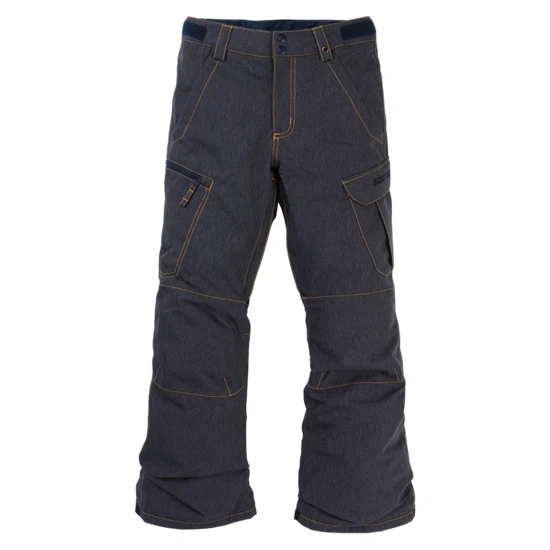 Chłopięce Spodnie Snowboardowe Burton Exile Cargo (Denim) FW22_1