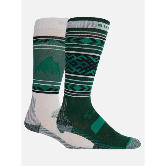 Damskie Skarpety Snowboardowe Burton Performance Lightweight 2-Pack (Botanical Garden) FW23_1