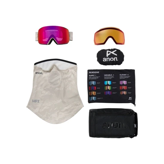 Gogle Anon M5 (Sediment / Perceive Sunny Red) FW26_6