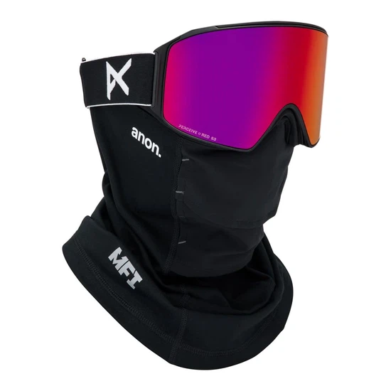 Gogle Anon M4 Cylindrical MFI (Black / Perceive Sunny Red) FW26_1